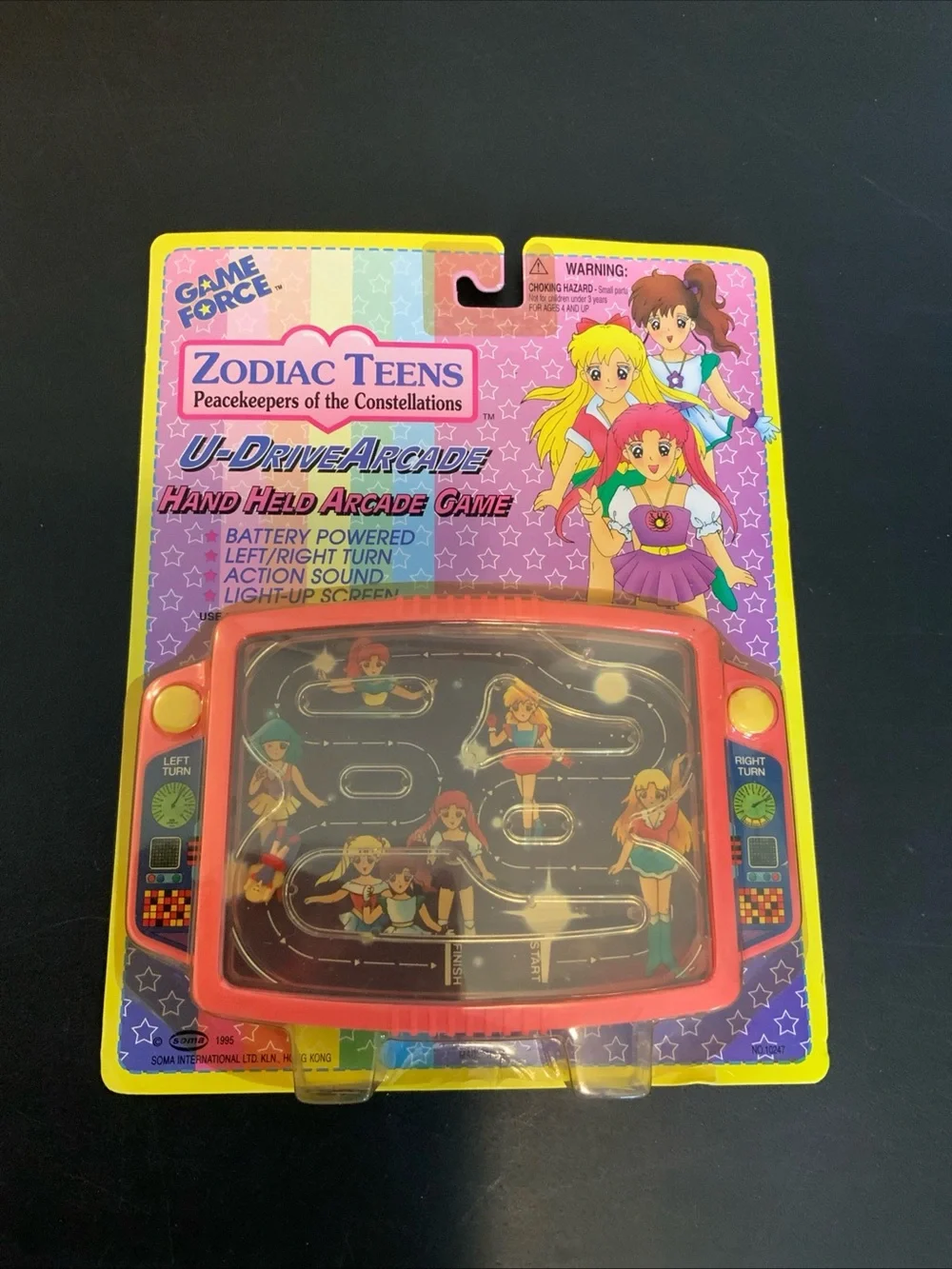 VINTAGE 1995 GAME FORCE ZODIAC TEENS HAND HELD GAME